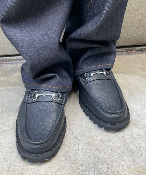CIAOPANIC（チャオパニック）の「レザービットローファー（ローファー・メンズ・ブラック・26/27/28）」の7枚目の写真