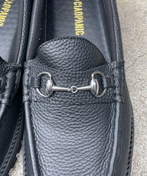 CIAOPANIC（チャオパニック）の「レザービットローファー（ローファー・メンズ・ブラック・26/27/28）」の2枚目の写真