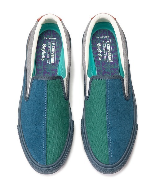 CONVERSE SKATEBOARDING（コンバーススケートボーディング）の「【CONVERSE SKATEBOARDING】CS SLIP-ON SK SAYHELLO +（スリッポン・メンズ・ブルー系その他・27/26.5/28/27.5）」の9枚目の写真