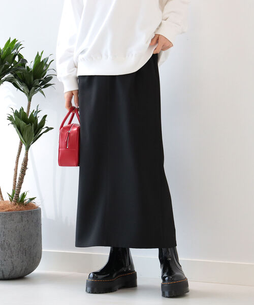 Ray BEAMS（レイビームス）の「Ray BEAMS / バックスリット ナロー スカート（スカート・レディース・レッド/ブラック/イエロー・1/0）」の6枚目の写真