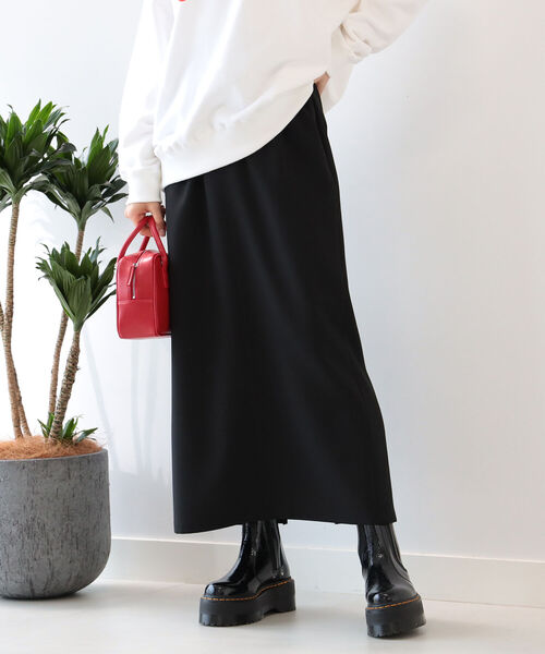 Ray BEAMS（レイビームス）の「Ray BEAMS / バックスリット ナロー スカート（スカート・レディース・レッド/ブラック/イエロー・1/0）」の7枚目の写真