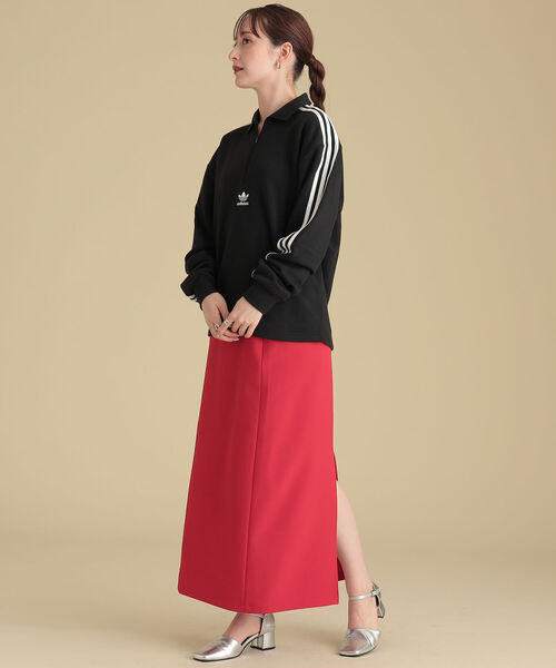 Ray BEAMS（レイビームス）の「Ray BEAMS / バックスリット ナロー スカート（スカート・レディース・レッド/ブラック/イエロー・1/0）」の15枚目の写真