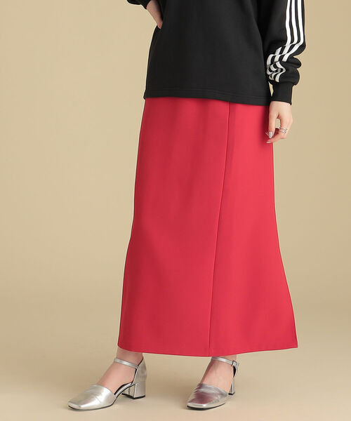 Ray BEAMS（レイビームス）の「Ray BEAMS / バックスリット ナロー スカート（スカート・レディース・レッド/ブラック/イエロー・1/0）」の16枚目の写真