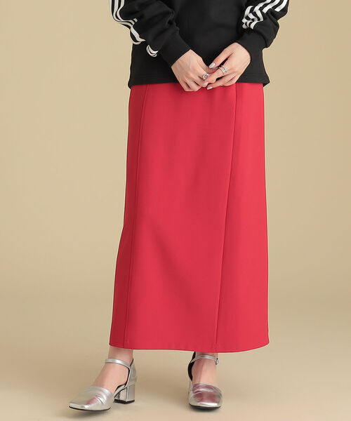 Ray BEAMS（レイビームス）の「Ray BEAMS / バックスリット ナロー スカート（スカート・レディース・レッド/ブラック/イエロー・1/0）」の17枚目の写真