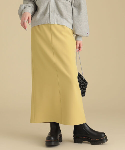 Ray BEAMS（レイビームス）の「Ray BEAMS / バックスリット ナロー スカート（スカート・レディース・レッド/ブラック/イエロー・1/0）」の22枚目の写真