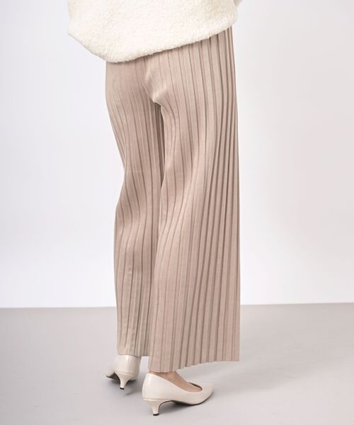 rps（アールピーエス）の「ポンチスエードプリーツパンツ（その他パンツ・レディース・ダークグリーン/チャコールグレー/ベージュ/モカ・フリー）」の22枚目の写真