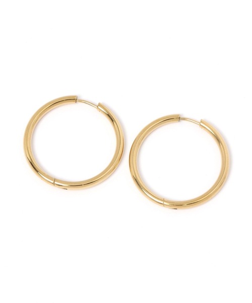 LOWRYS FARM(ローリーズファーム)の「ステンレス*フープピアス 167354(ピアス(両耳用)・レディース・シルバー/ゴールド/ゴールド系その他/シルバー系その他/ゴールド系その他2/ゴールド系その他3/ライトグレー・FREE)」の10枚目の写真