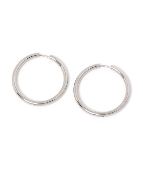 LOWRYS FARM(ローリーズファーム)の「ステンレス*フープピアス 167354(ピアス(両耳用)・レディース・シルバー/ゴールド/ゴールド系その他/シルバー系その他/ゴールド系その他2/ゴールド系その他3/ライトグレー・FREE)」の11枚目の写真