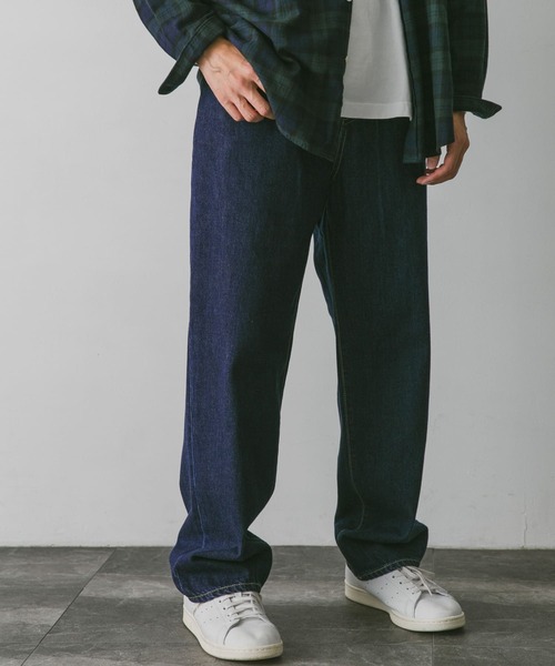 URBAN RESEARCH DOORS（アーバンリサーチドアーズ）の「JAPAN FABRIC 5POCKET デニム（デニムパンツ・メンズ・インディゴブルー/ワンウォッシュ・MEDIUM/LARGE）」の5枚目の写真
