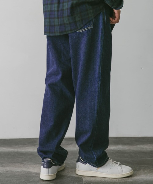 URBAN RESEARCH DOORS（アーバンリサーチドアーズ）の「JAPAN FABRIC 5POCKET デニム（デニムパンツ・メンズ・インディゴブルー/ワンウォッシュ・MEDIUM/LARGE）」の7枚目の写真