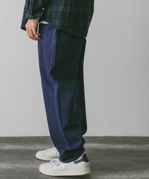 URBAN RESEARCH DOORS（アーバンリサーチドアーズ）の「JAPAN FABRIC 5POCKET デニム（デニムパンツ・メンズ・インディゴブルー/ワンウォッシュ・MEDIUM/LARGE）」の9枚目の写真