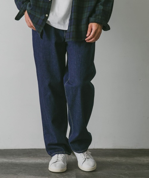URBAN RESEARCH DOORS（アーバンリサーチドアーズ）の「JAPAN FABRIC 5POCKET デニム（デニムパンツ・メンズ・インディゴブルー/ワンウォッシュ・MEDIUM/LARGE）」の12枚目の写真