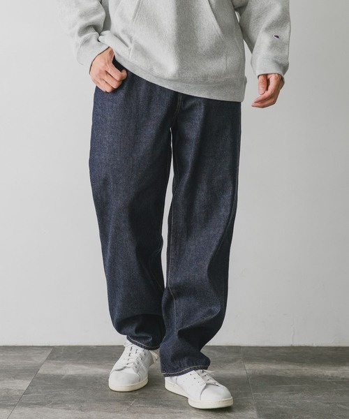 URBAN RESEARCH DOORS（アーバンリサーチドアーズ）の「JAPAN FABRIC 5POCKET デニム（デニムパンツ・メンズ・インディゴブルー/ワンウォッシュ・MEDIUM/LARGE）」の17枚目の写真