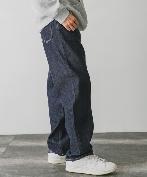 URBAN RESEARCH DOORS（アーバンリサーチドアーズ）の「JAPAN FABRIC 5POCKET デニム（デニムパンツ・メンズ・インディゴブルー/ワンウォッシュ・MEDIUM/LARGE）」の18枚目の写真