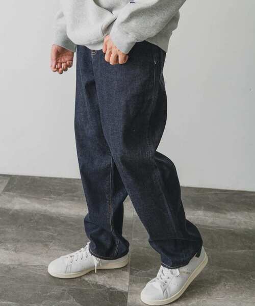 URBAN RESEARCH DOORS（アーバンリサーチドアーズ）の「JAPAN FABRIC 5POCKET デニム（デニムパンツ・メンズ・インディゴブルー/ワンウォッシュ・MEDIUM/LARGE）」の21枚目の写真