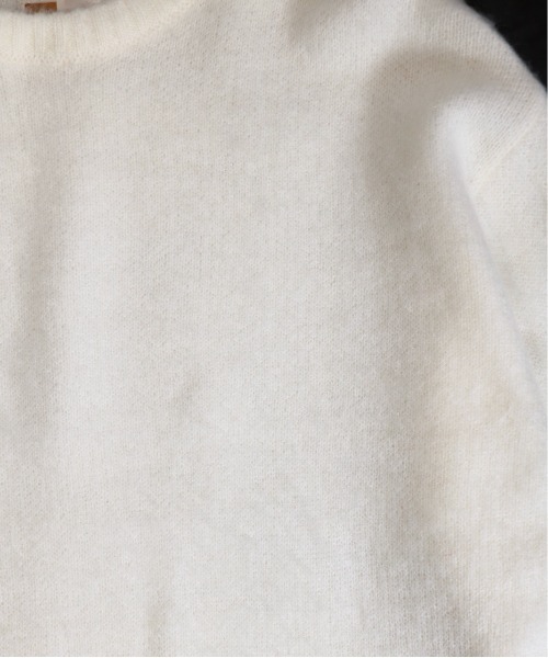 TOWNCRAFT（タウンクラフト）の「TOWN CRAFT/タウンクラフト SHAGGY SOLID CREW SWEATERシャギーソリッドクルーセーターユニセックス（ニット/セーター・メンズ・ホワイト/チャコールグレー/ライトグレー/ブラック/ネイビー/レッド/グリーン・MEDIUM/LARGE）」の11枚目の写真