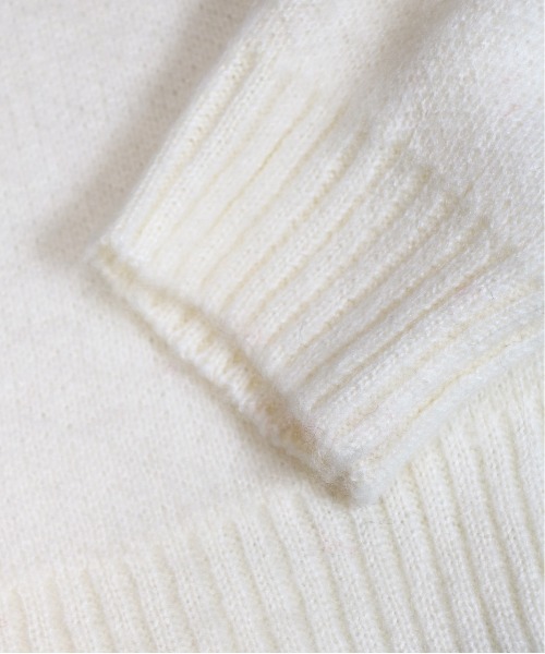 TOWNCRAFT（タウンクラフト）の「TOWN CRAFT/タウンクラフト SHAGGY SOLID CREW SWEATERシャギーソリッドクルーセーターユニセックス（ニット/セーター・メンズ・ホワイト/チャコールグレー/ライトグレー/ブラック/ネイビー/レッド/グリーン・MEDIUM/LARGE）」の12枚目の写真