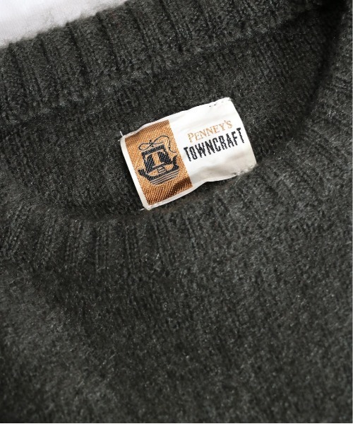 TOWNCRAFT（タウンクラフト）の「TOWN CRAFT/タウンクラフト SHAGGY SOLID CREW SWEATERシャギーソリッドクルーセーターユニセックス（ニット/セーター・メンズ・ホワイト/チャコールグレー/ライトグレー/ブラック/ネイビー/レッド/グリーン・MEDIUM/LARGE）」の20枚目の写真