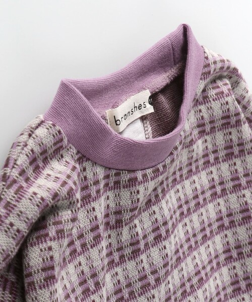 BRANSHES(ブランシェス)の「ベスト重ね着風デザイン長袖Tシャツ ロンT<br>(Tシャツ/カットソー・キッズ・ピンク/ブラック・120/140/100/90/130/110/150)」の16枚目の写真