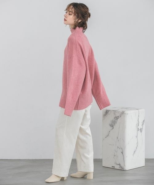 JEANASIS（ジーナシス）の「コーデュロイストレートパンツ（その他パンツ・レディース・ピンク/ブラック/ホワイト・FREE）」の22枚目の写真