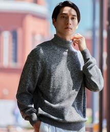 green label relaxing | シルクミックス 天竺 タートルネック ニット(ニット/セーター)