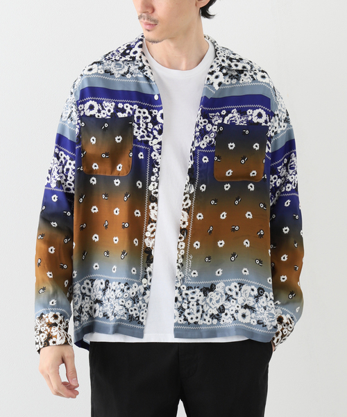 定価3.8万 NOMA t.d. Draw Your Garden Shirt NOMA t.d.（ノーマティーディー）の「【NOMA t.d./ノーマティーディー