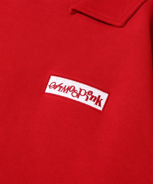 atmos pink（アトモスピンク）の「atmos pink 襟付き スウェットトップス（スウェット・レディース・グリーン/レッド/ネイビー・FREE）」の6枚目の写真