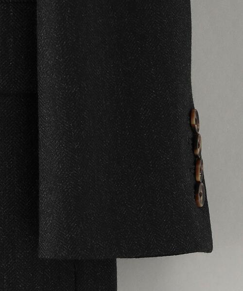 BEAUTY&YOUTH UNITED ARROWS（ビューティーアンドユースユナイテッドアローズ）の「ヘリンボーン 2B ジャケット（テーラードジャケット・レディース・グレー/ダークグレー・M/S）」の5枚目の写真