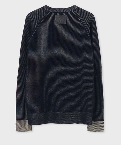 Paul Smith（ポールスミス）の「カラーコントラストリブ クルーネック