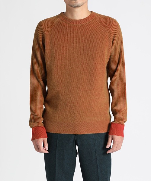 Paul Smith（ポールスミス）の「カラーコントラストリブ クルーネック 