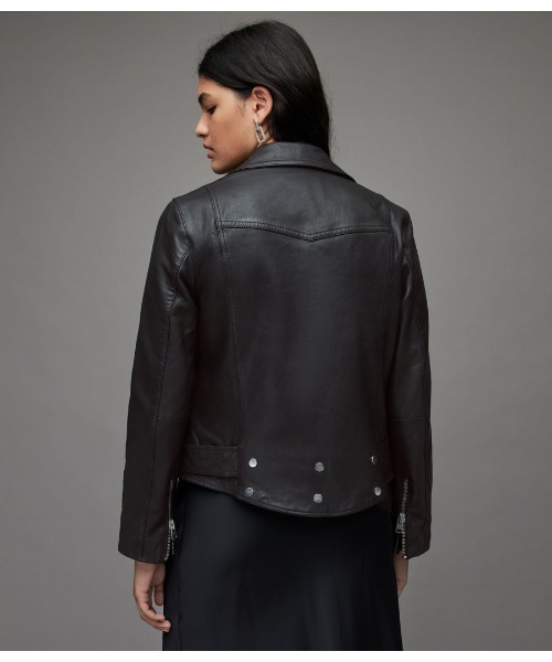 【美品】ALLSAINTS Gidley Biker Jacket ALLSAINTS Gidley Leather Biker Jacket | endource