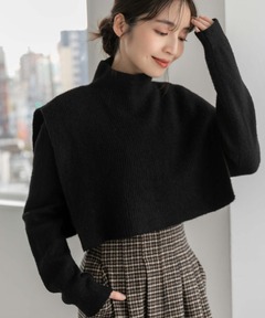 オフタートルニットベスト(ニット/セーター)|Spick & Span オフタートルニットベスト(ニット/セーター)|Spick & Span