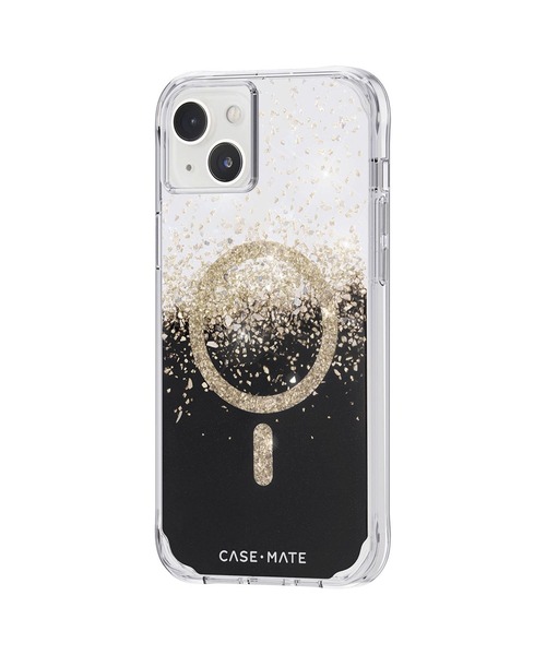 Case-Mate（ケースメイト）の「iPhone14 Case-Mate Karat Marble MagSafe対応・3.0m落下耐衝撃・抗菌・リサイクル素材（スマホケース/カバー・レディース・ブラック×ゴールド/ホワイト×ゴールド・ONE SIZE）」の4枚目の写真