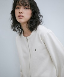 agnes b. | 【agnes b. pour ADAM ET ROPE】CARDIGAN CLASSIQUE ZIP(カーディガン/ボレロ)
