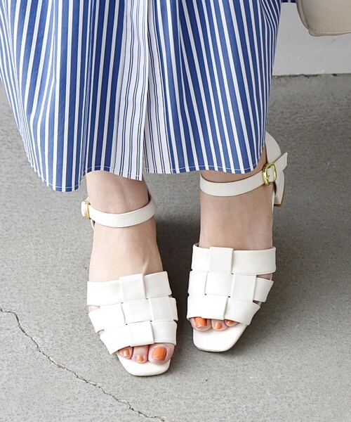 SHIPSany:グルカヒールサンダル