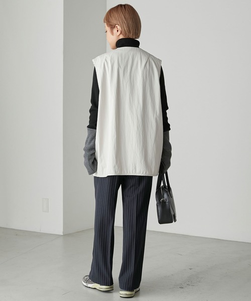 【hitome seo】goa フード付きオリーブグリーンミリタリーベスト hitome seo】goa フード付きオリーブグリーンミリタリーベスト