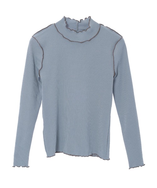 fifth（フィフス）の「プチハイデザインリブカットソー（Tシャツ/カットソー・レディース・ホワイト/ブルー/ブラック・M）」の9枚目の写真