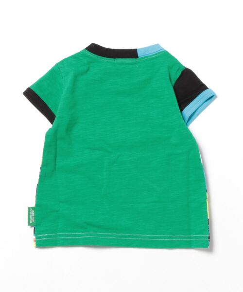 RAGMART(ラグマート)の「恐竜総柄プリントTシャツ(Tシャツ/カットソー・キッズ・ブラック/オフホワイト・80cm/90cm/95cm)」の8枚目の写真
