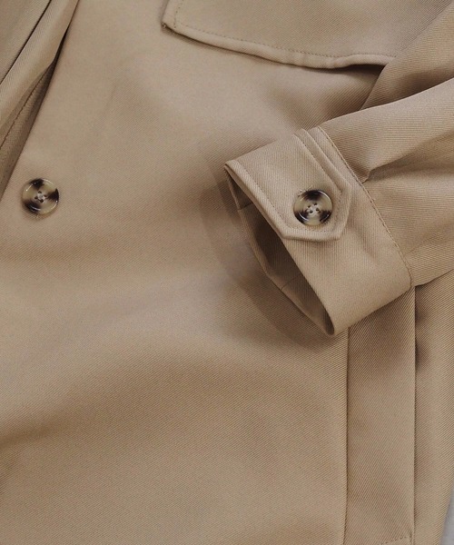 tiptop(ティップトップ)の「【2サイズ展開】2wayカラートレンチコート【web限定Sサイズあり】(トレンチコート・レディース・アイボリー/ベージュ・S/M)」の11枚目の写真