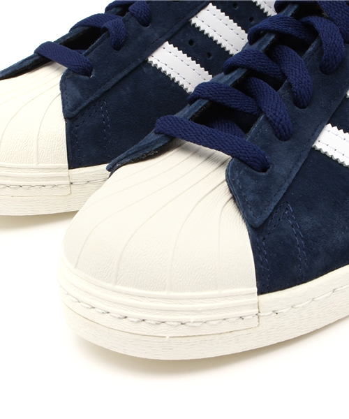 adidas（アディダス）の「メンズ アディダス スーパースター デラックス スエード adidas SUPERSTAR 80s DLX SUEDE B35988（スニーカー・メンズ・ネイビー・26cm/27cm/26.5cm/28cm/28.5cm/27.5cm/29cm）」の5枚目の写真