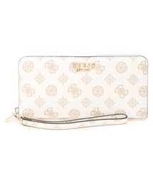 GUESS 折り財布 財布 ホワイト GUESS ゲス - メンズ 折りたたみ財布・レディース 折りたたみ