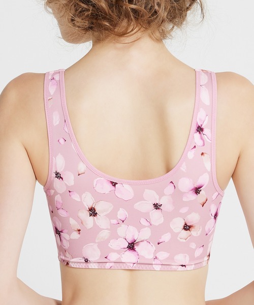 HEAVEN Japan(ヘヴンジャパン)の「夜寄るブラ(ナイトブラ) ムードフラワー ノンワイヤーブラジャー(ナイトブラ・レディース・桜・SG/LG/LGG/LL/MGG/4LG/3LG/SGG/4L/L/S/LLG/3L/MG/M/LLGG)」の13枚目の写真