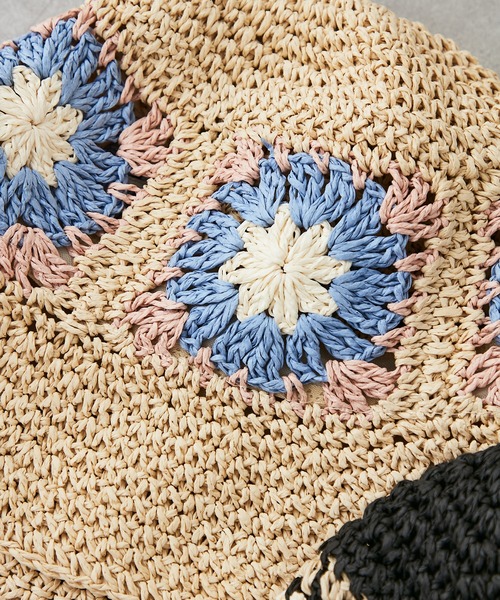 Kastane（カスタネ）の「ペーパーフラワーHAT（ハット・レディース・ブラック/アイボリー・FREE）」の11枚目の写真