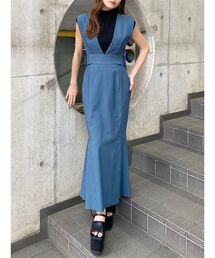 MURUA | サイドタックジャンパースカート(ジャンパースカート)