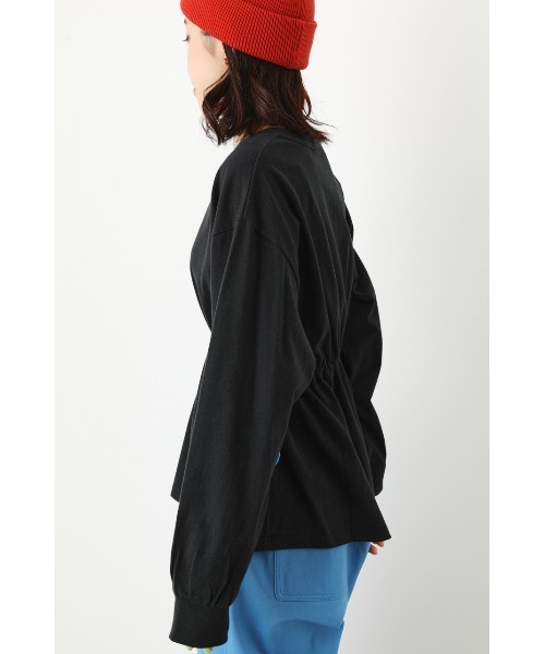 RODEO CROWNS WIDE BOWL（ロデオクラウンズワイドボウル）の「2WAYスピンドルトップス（Tシャツ/カットソー・レディース・ブラック/ターコイズブルー/オフホワイト/オレンジ・FREE）」の15枚目の写真