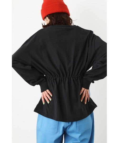 RODEO CROWNS WIDE BOWL（ロデオクラウンズワイドボウル）の「2WAYスピンドルトップス（Tシャツ/カットソー・レディース・ブラック/ターコイズブルー/オフホワイト/オレンジ・FREE）」の7枚目の写真