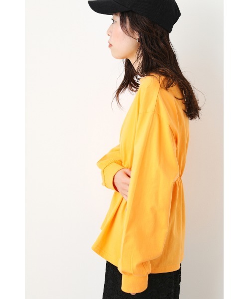 RODEO CROWNS WIDE BOWL（ロデオクラウンズワイドボウル）の「2WAYスピンドルトップス（Tシャツ/カットソー・レディース・ブラック/ターコイズブルー/オフホワイト/オレンジ・FREE）」の20枚目の写真