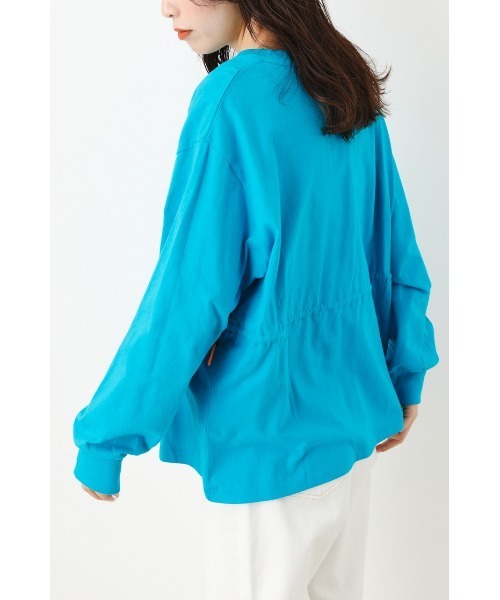 RODEO CROWNS WIDE BOWL（ロデオクラウンズワイドボウル）の「2WAYスピンドルトップス（Tシャツ/カットソー・レディース・ブラック/ターコイズブルー/オフホワイト/オレンジ・FREE）」の19枚目の写真