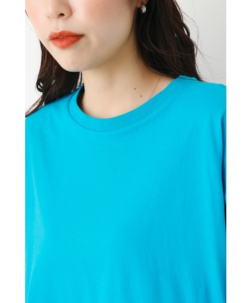 RODEO CROWNS WIDE BOWL（ロデオクラウンズワイドボウル）の「2WAYスピンドルトップス（Tシャツ/カットソー・レディース・ブラック/ターコイズブルー/オフホワイト/オレンジ・FREE）」の12枚目の写真