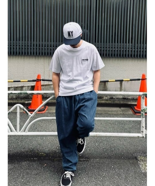 BACK NUMBER(バックナンバー)の「【BACK NUMBER】サラサラ綿麻イージーパンツ(デニムパンツ・メンズ・ダークインディゴブルー/インディゴブルー・S/M/L/XL)」の22枚目の写真